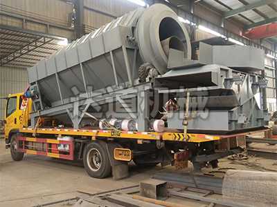 煤礦無軸滾筒篩